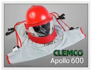 Clemco Шлем дробеструйщика Apollo-600 (красный)
