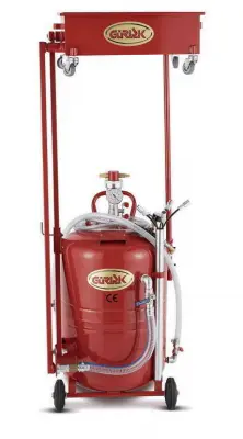 УСТРОЙСТВО ДЛЯ ЗАМЕНЫ ОТРАБОТАННОГО МАСЛА С ПНЕВМАТИЧЕСКИМ ПРИВОДОМ 